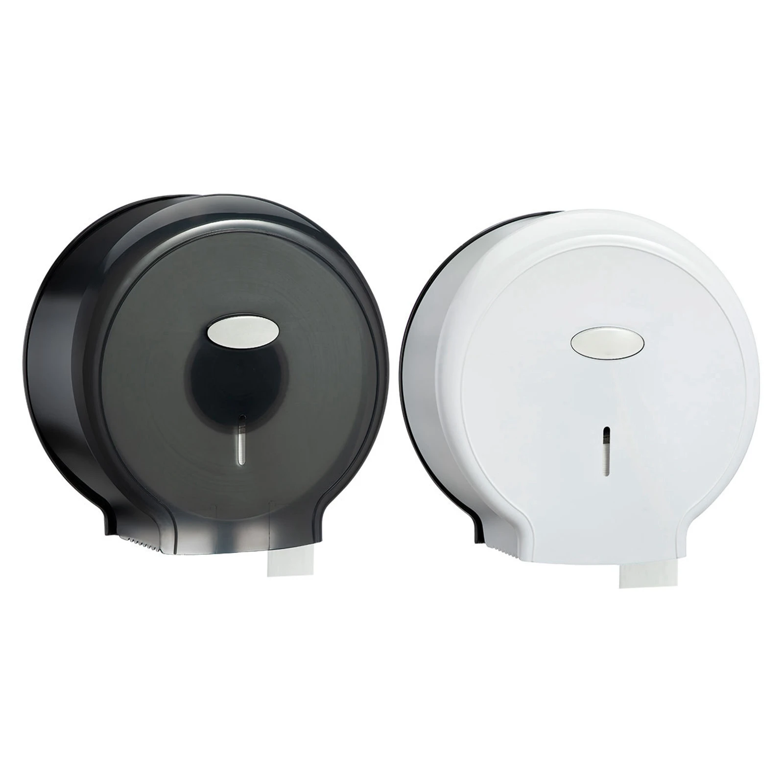 Jumbo Toilet Paper Roll Dispenser Punch Free Waterproof Wall Mount Single Roll Tissue Holder for Bathroom Restroom