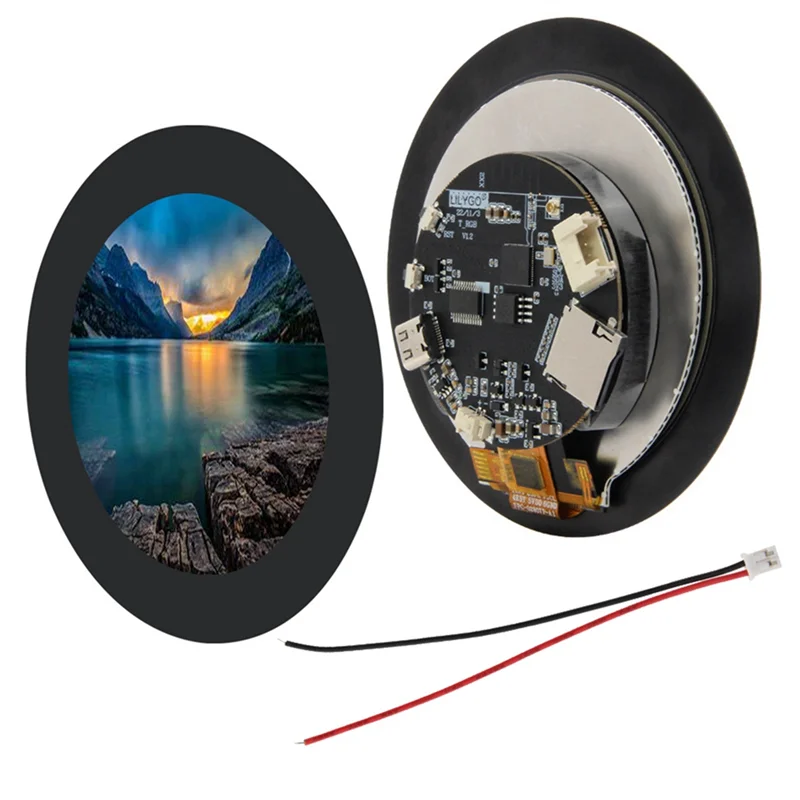 

Practical-LILYGO T-RGB ESP32-S3 2.8-Inch LCD Touch Circular Display S3R8 Development Board Wifi Bluetooth Development Board Dura