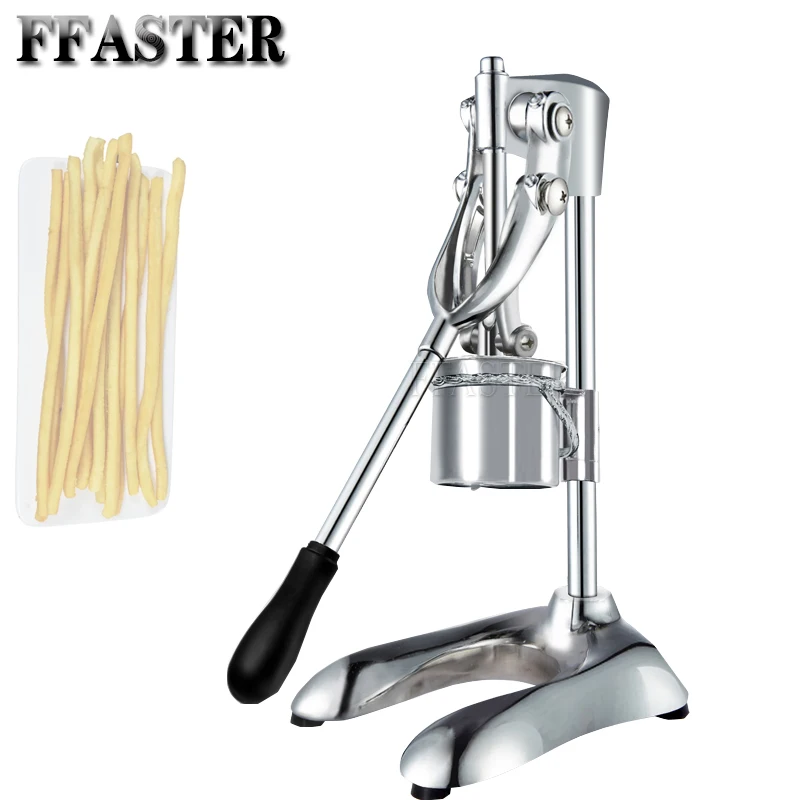 

Pressing Long French Fries Extruder Manual Commercial 30cm Super Long Large French Fries Powder Making Machine Household Net Red