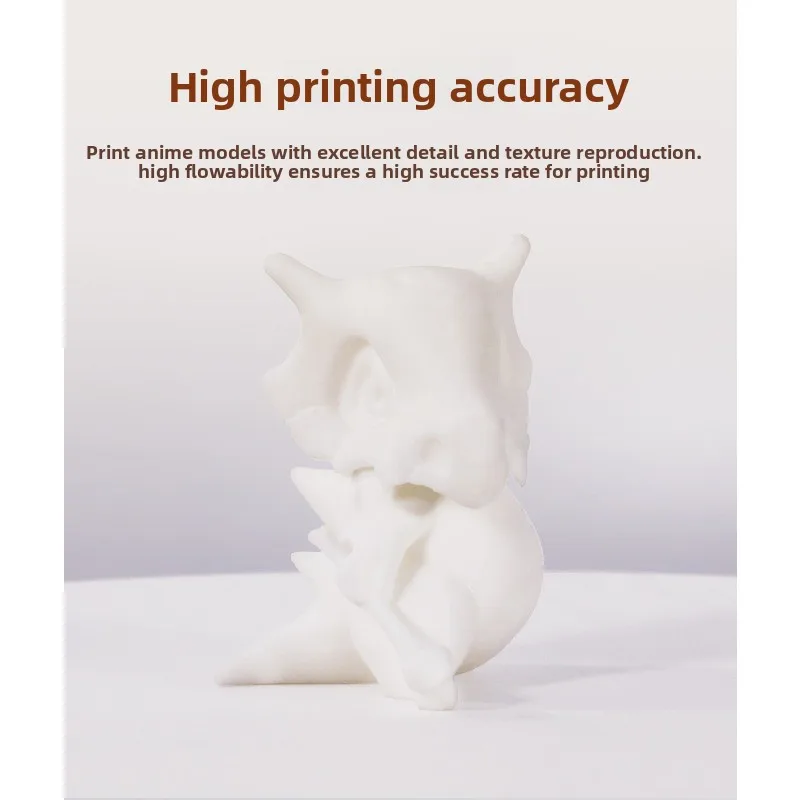 1kg Light-Curing Rigid Photopolymer Resin, Liquid 3D Printing Material, Consumable for LCD DLP 3D Printer