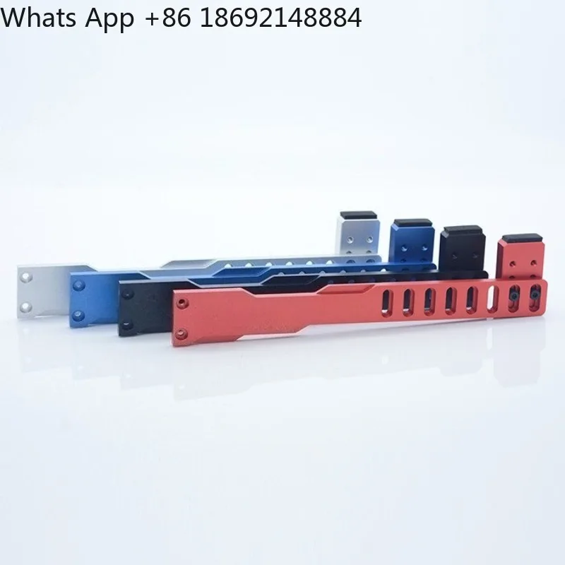 

All metal graphics card bracket, all aluminum alloy numerical control processing slider with insulation pad