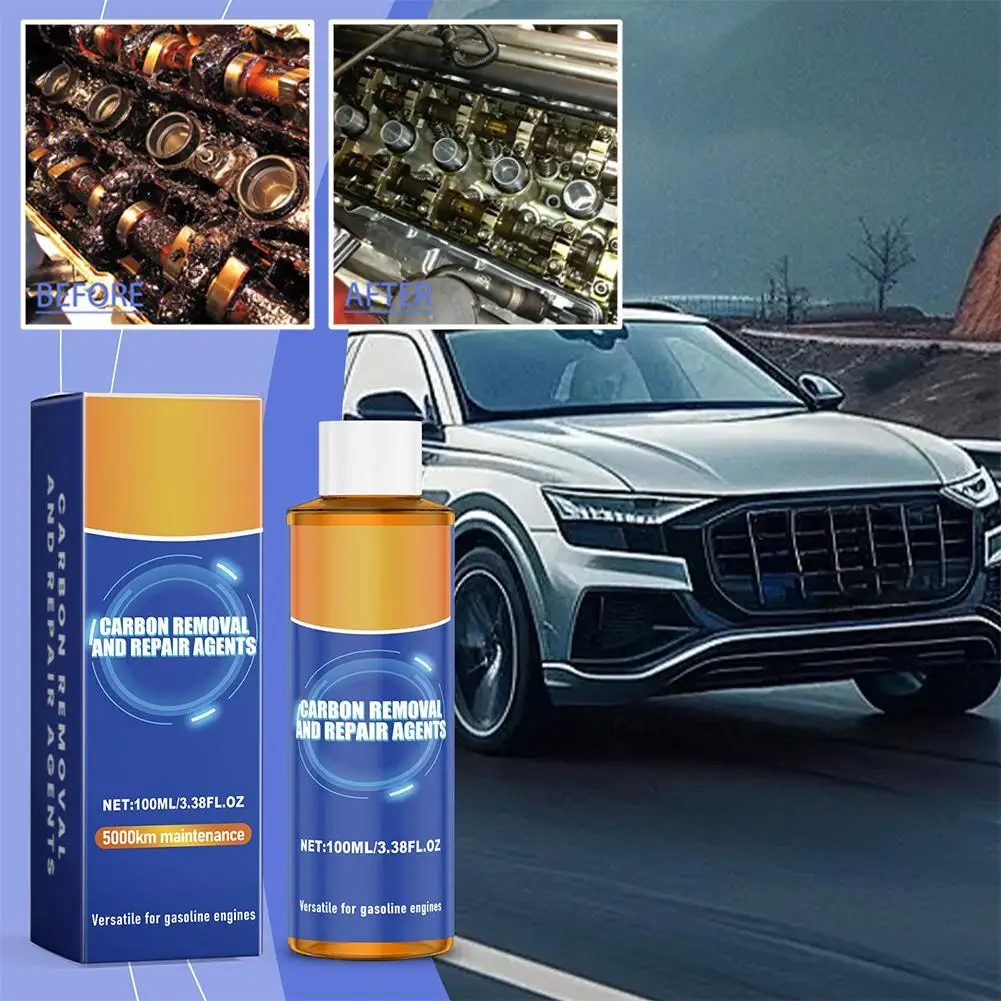 NEW Cover 100ML Engine Anti-wear Protection Decarbonization Reduction Agent Decarbonization Oil Noise Engine Engine Addit R V5L0