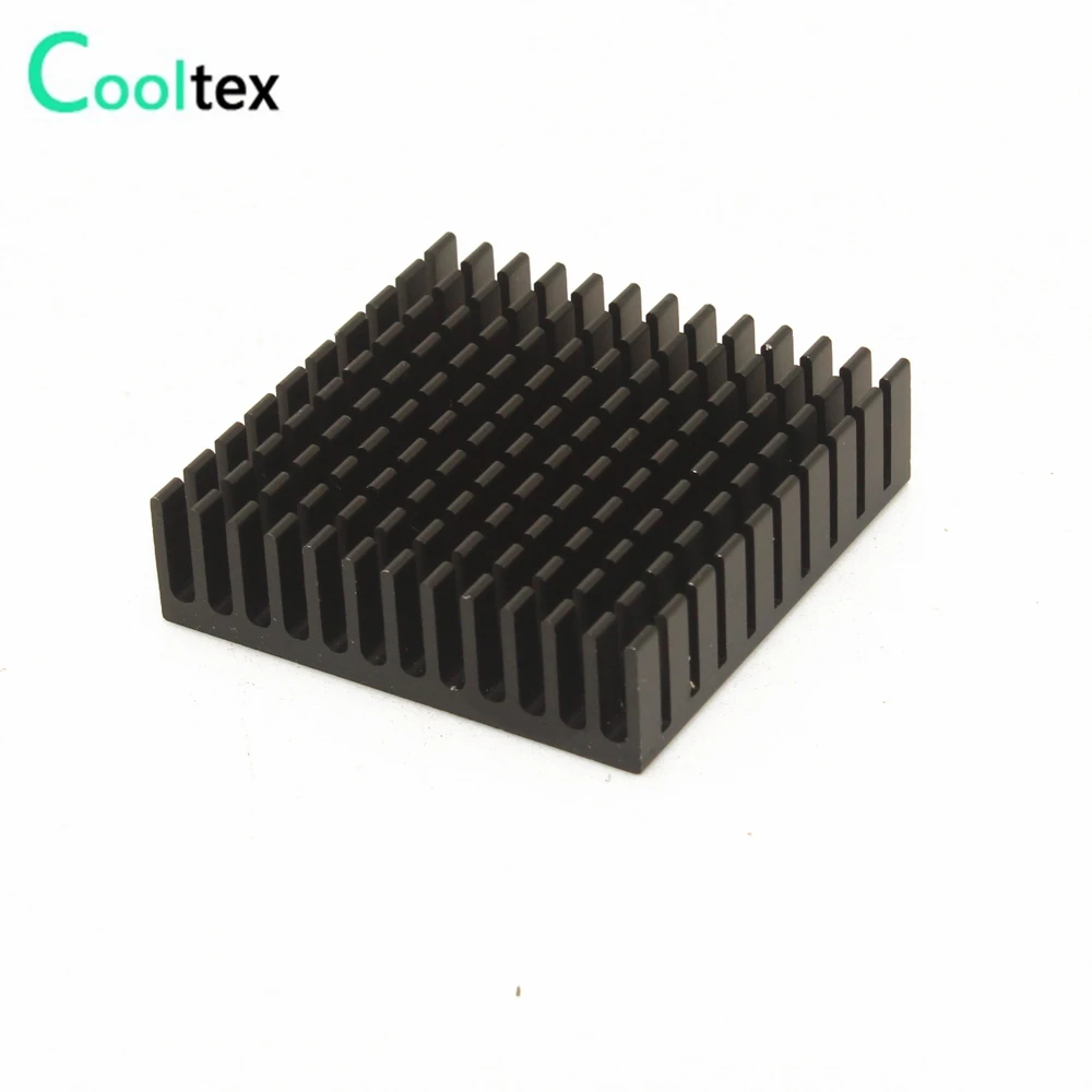 10pcs/lot Extruded Aluminum heatsink 40x40x11mm heat sink radiator for Electronic Chip VGA RAM LED IC COOLER cooling