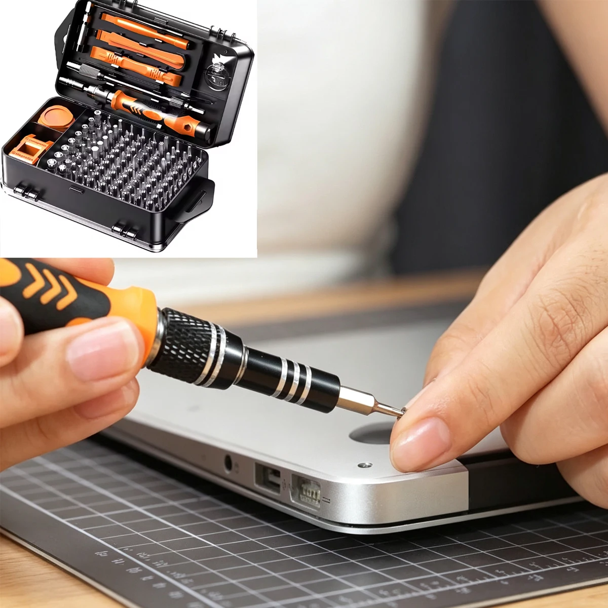 115 in 1 Magnetic Screwdriver Set Complete Kit Toolbox Multitools Pocket Mechanical Workshop Tool Cell Phone Tools Repair Full