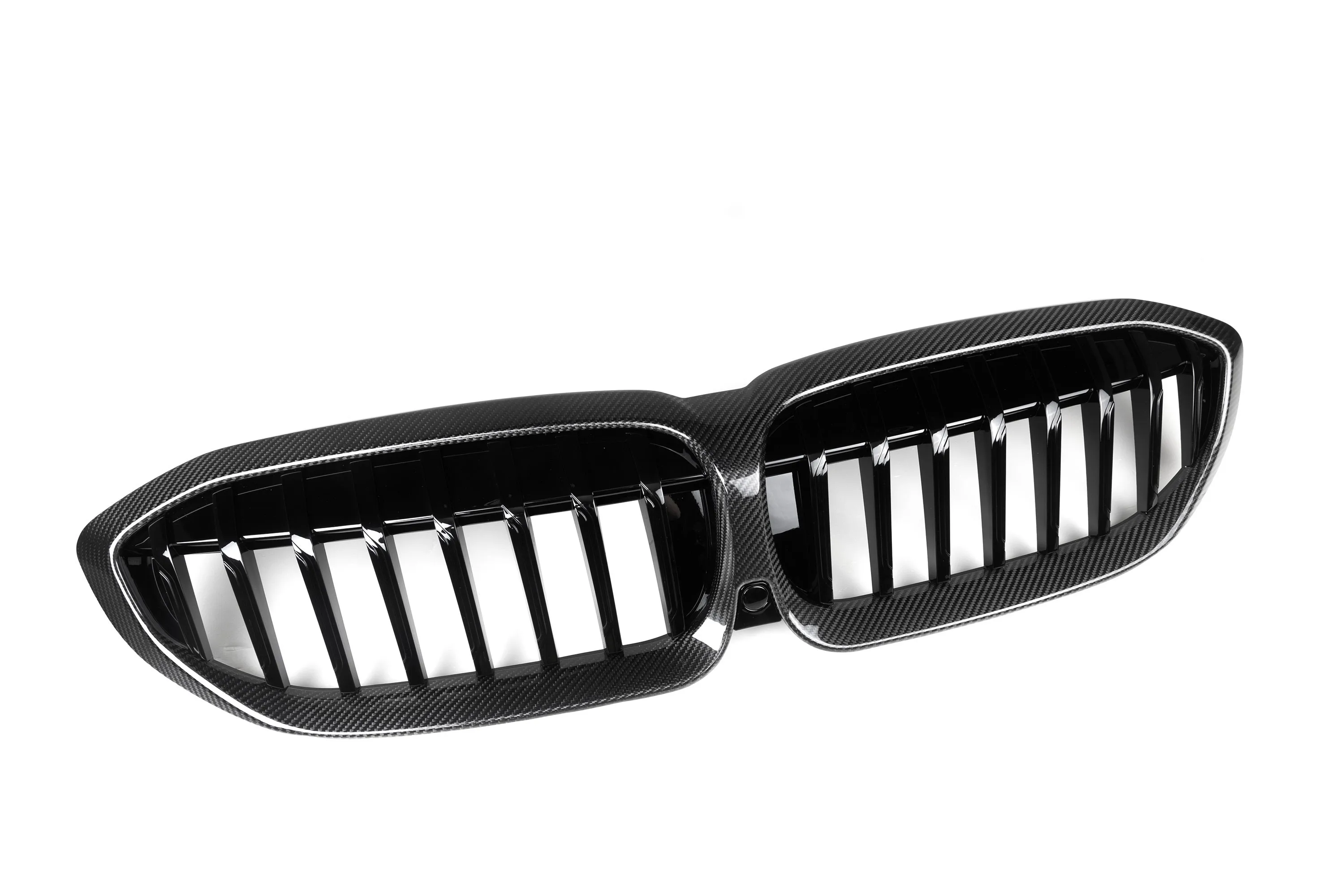 19-22 High quality dry carbon fiber car grille suitable for BMW 3 series G20 G21 G28  LCI car grills