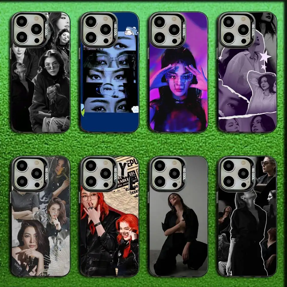

Actor P-Peraya Malisorn Phone Case For iPhone 16,15,14,13,12,11,Mini,Pro,E,SE4,MAX Candy Matte Shockproof Black Cover