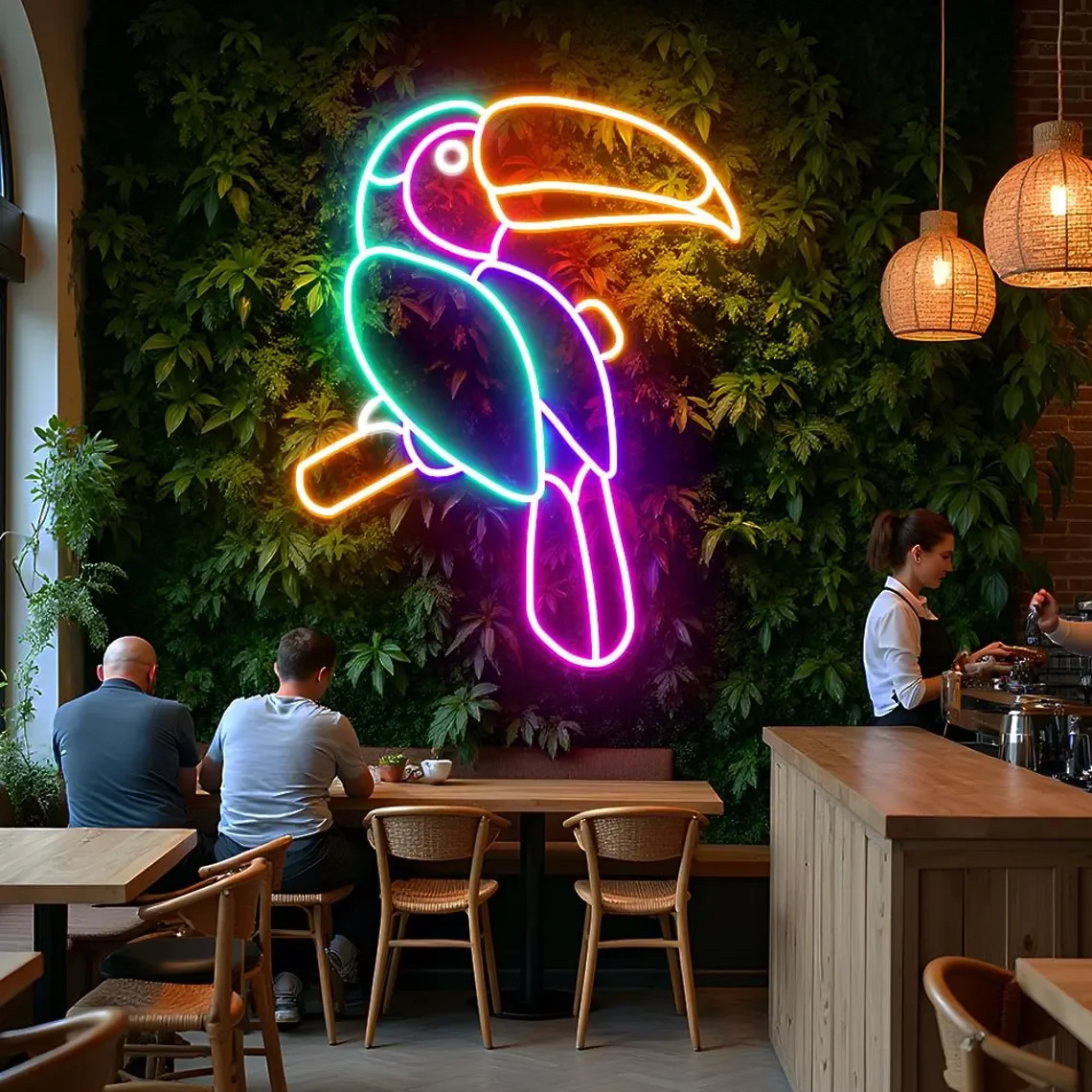 Toucan Neon Schild Toucan Bird – Coffee Tea Neon Sign Bewertung und Preis