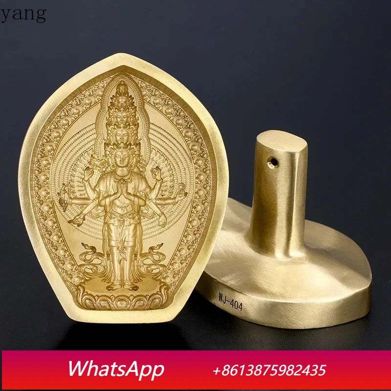 CX Copper Brass Thousands Hands Guanyin tsatsa mould Buddha statue Tibet Thousand-Hand Kwan-yin TSHA-TSHA mold