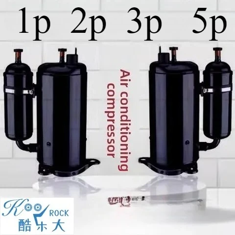 1P 1.5P 2P 3P 5P Fixed Frequency Air Compressor Non Inverter AC Cooling Heating R22 Refrigerant Universal Model