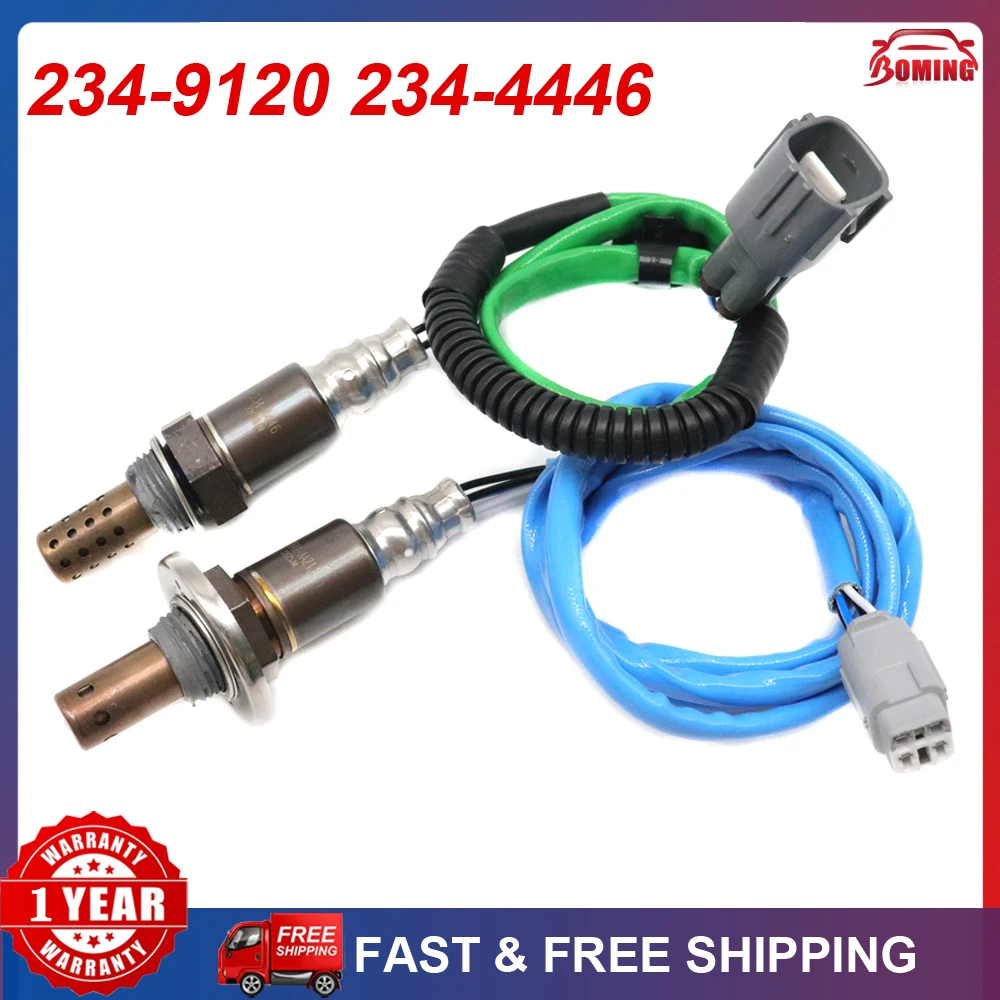 

2PCS New Car Up&Downstream Air Fuel Ratio Lambda Oxygen O2 Sensor 234-9120 234-4446 For Subaru Outback Legacy Impreza 2.5L