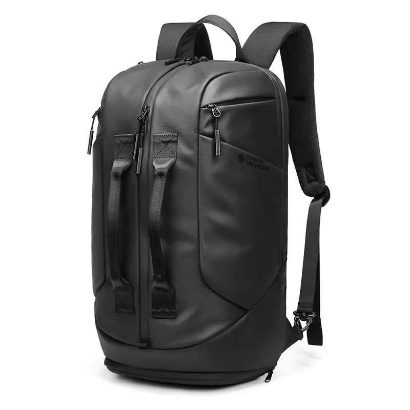 Imagem -02 - Mochila Chikage Business Commuter para Homens Grande Capacidade Multifuncional Pano Oxford ao ar Livre Bolsa de Viagem Impermeável 24l