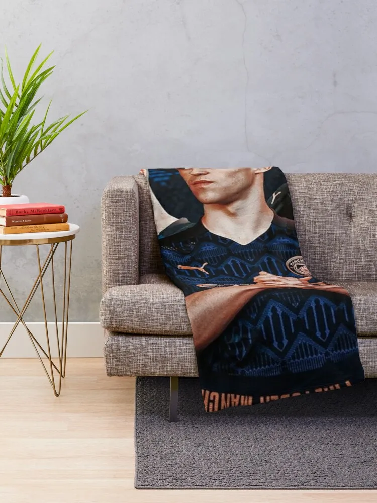 Phil Foden Throw Blanket Camping blanket fuzzy blanket goods for home and comfort