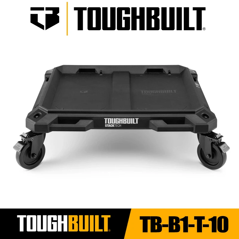 TOUGHBUILD TB-B1-T-10 Rolling Toolbox Installation Bracket Pulley Mobile Chassis Base Tray Toolbox Accessories