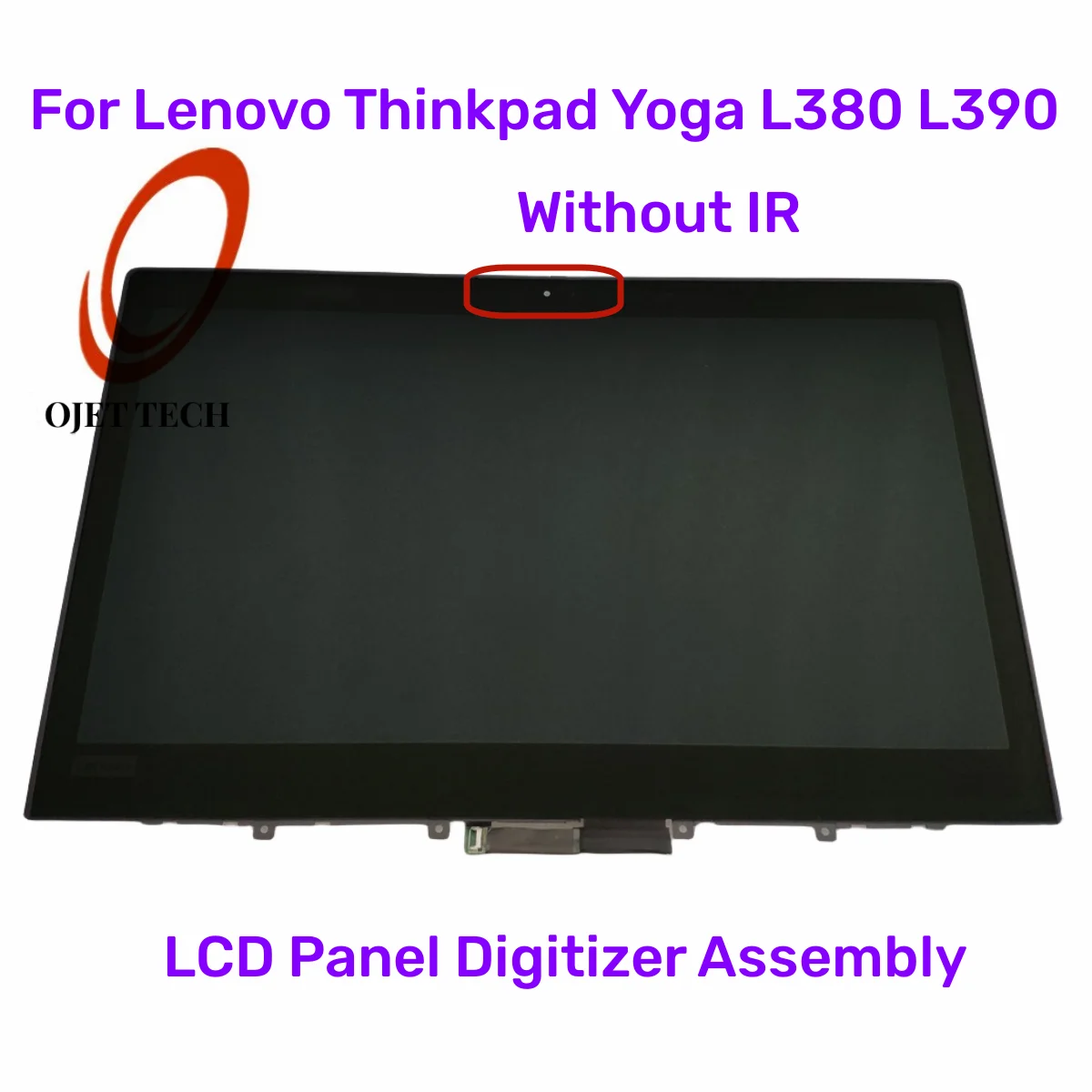 

13.3 For Lenovo Thinkpad Yoga L380 L390 YOGA Screen Assembly Touch Display 02HM128 02DA315 02DA313 02DA316 Panle Matrix