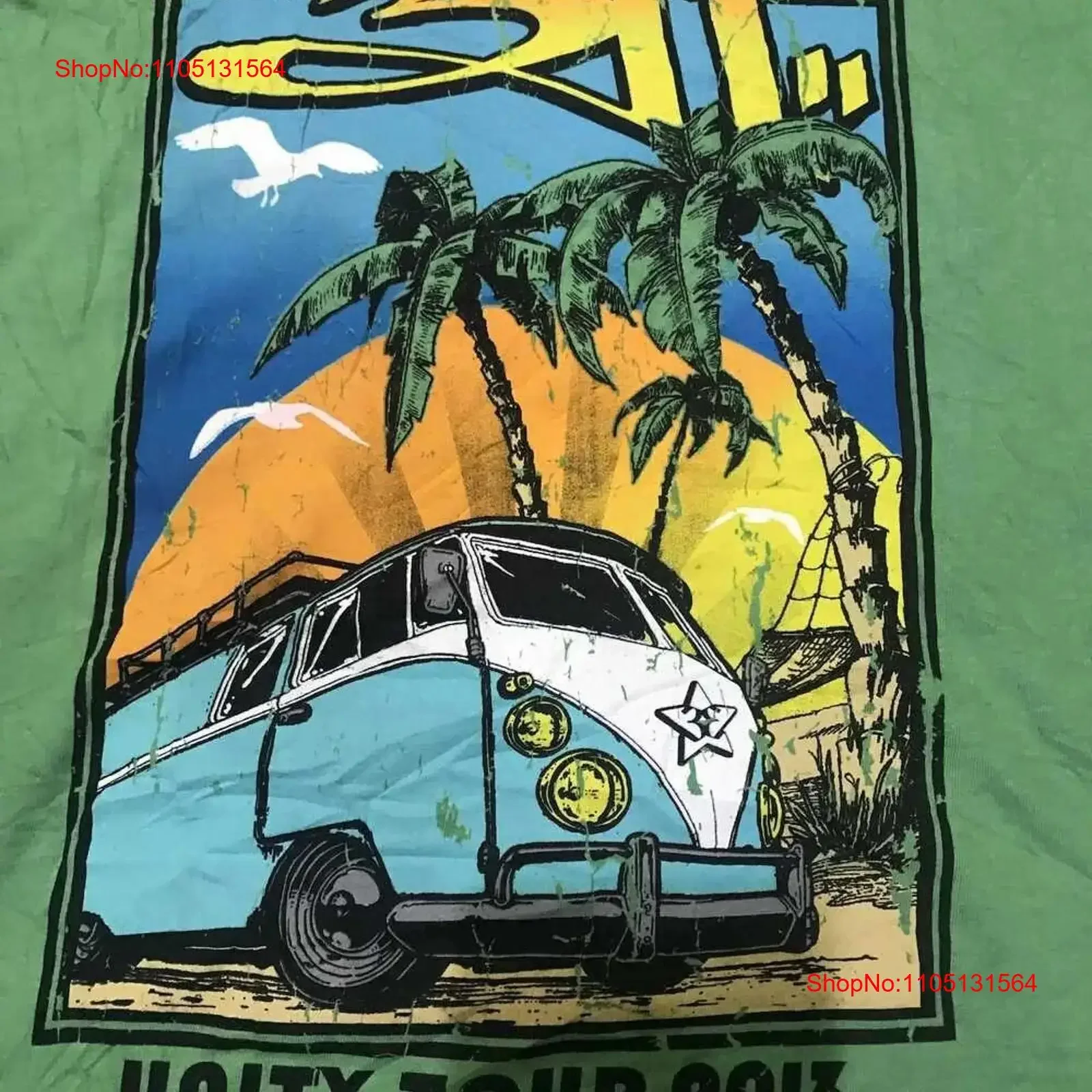 

311 Band UNITY TOUR 2013 T Shirt Classic Green S 5XL 1J0035 vintage Washed graphic Versatile Casual fashion Comfortable