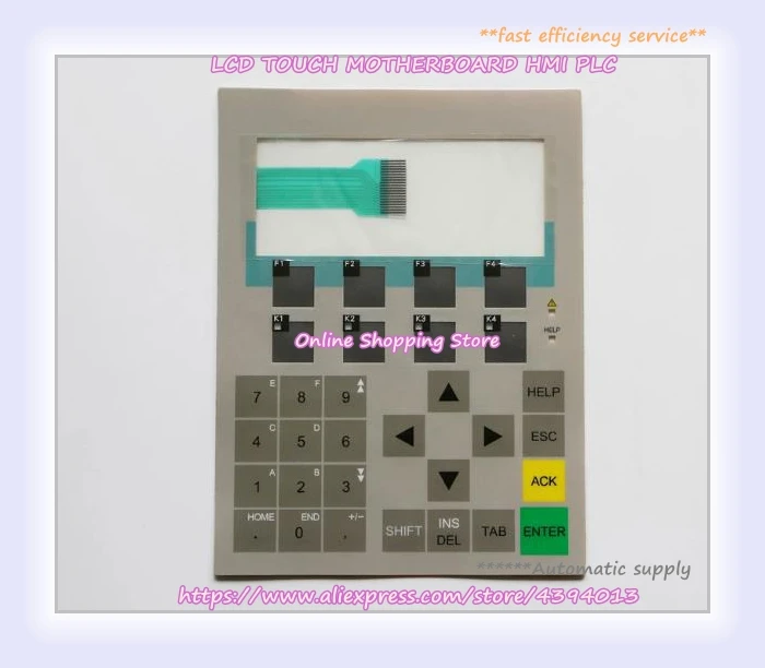 OP77A Replace Repair Parts 6AV6641 6AV6 641-0BA11-0AX1/0AX0 New Touch Panel Glass Compatible Mask Cover Shell