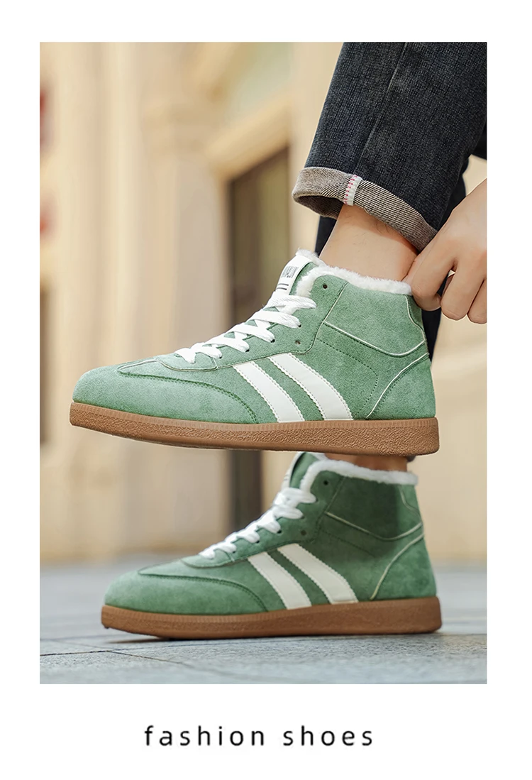 Hohe Schneestiefel, hohe, isolierte Boardschuhe, Winter-Wärmeisolierung, stilvolle, sportliche Freizeitschuhe für Herren, bequem und – Detail 14