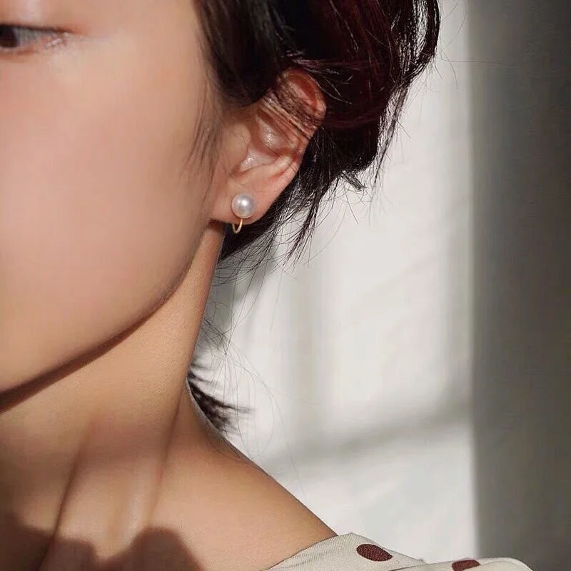 Perlen-Ohrclips ohne Piercing für Damen 2026 – Beliebte High-End-Ohrstecker aus schmerzfreier Legierung – Detail 10