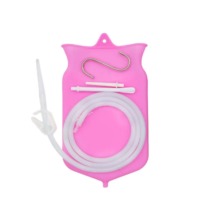 Wholesale High Quality Medical Grade Enema Bag For Home Use Enema Bag kit Sets For Colon Cleansing Douche Enema Bag