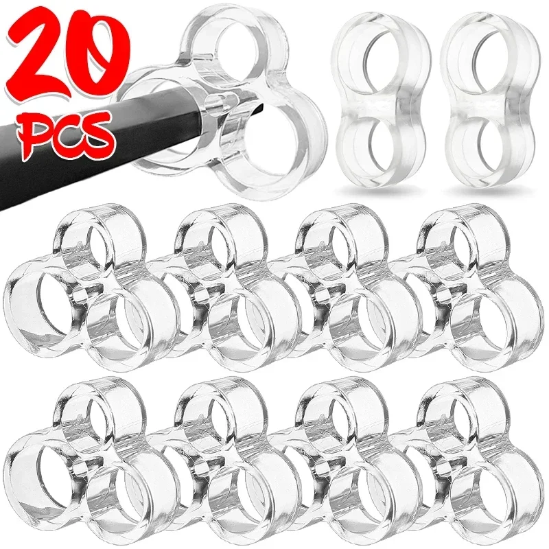 1/20x จับประตู Punch-ฟรีจับป้องกันบัฟเฟอร์ Pad โปร่งใสรอบ Wall Wall Anti-Collision ป้องกัน Pad