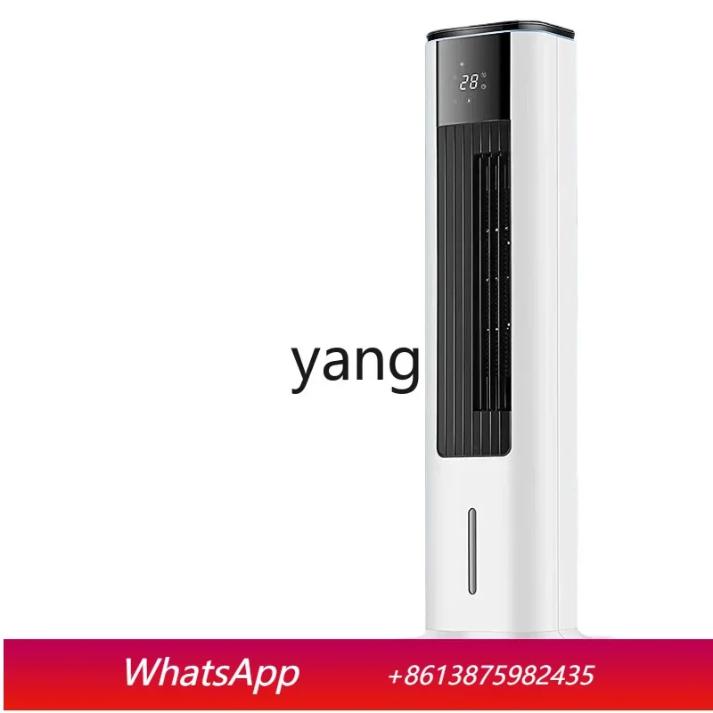 Lmm  Air Conditioner Fan Dual-Use Bladeless Household Small Refrigeration Thermantidote