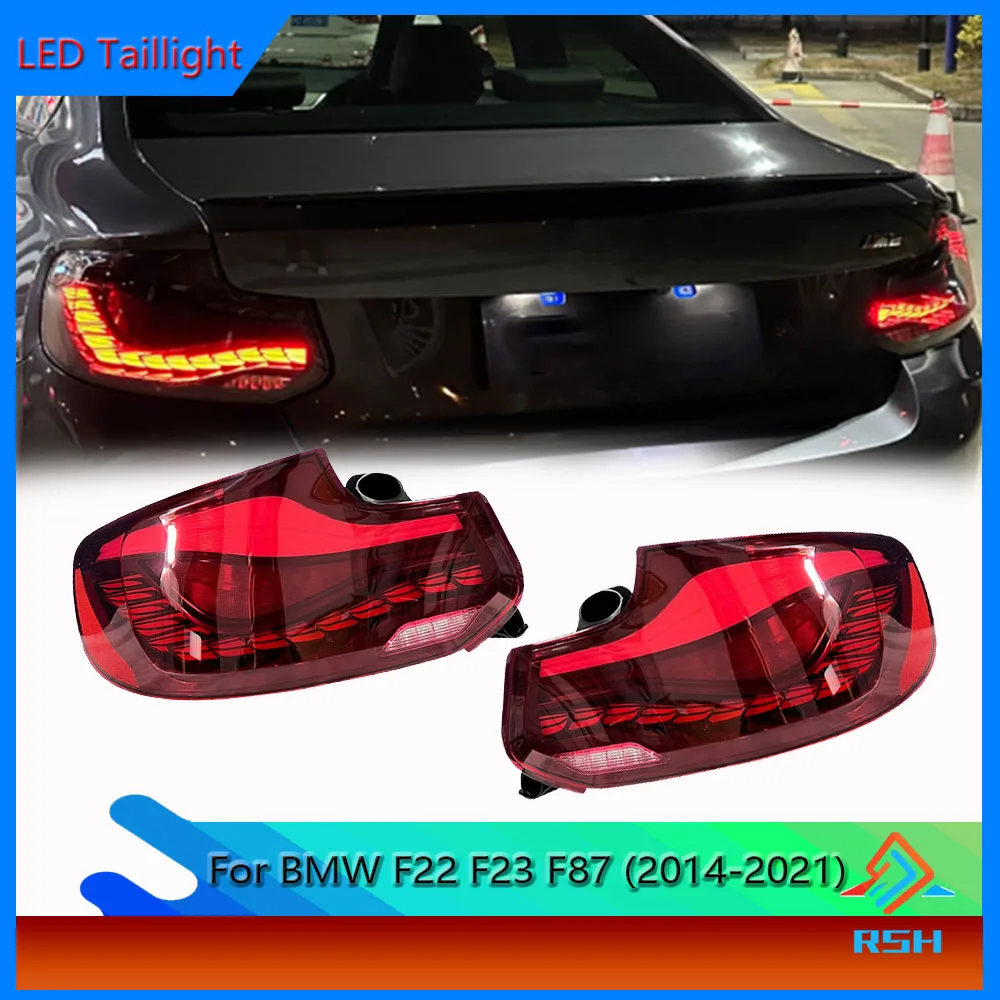 

Car Tail Light For BMW 2 Series F22 F23 F87 M2 230i M240i 2014-2021 Taillight Assembly GTS LED Daytime running light Rear Lamp