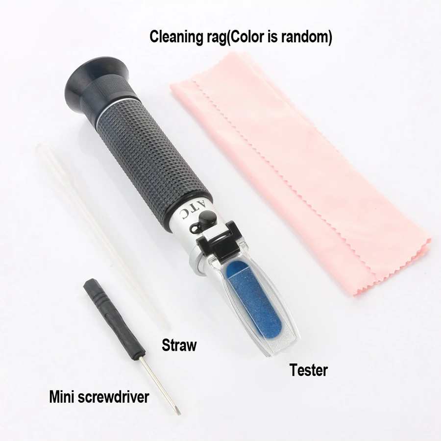 LEERCHUANG Refractometer Milk Analyzer Digital Concentration Milk Meter 20% ATC Milk Refractometer Tester Portable Refractometer