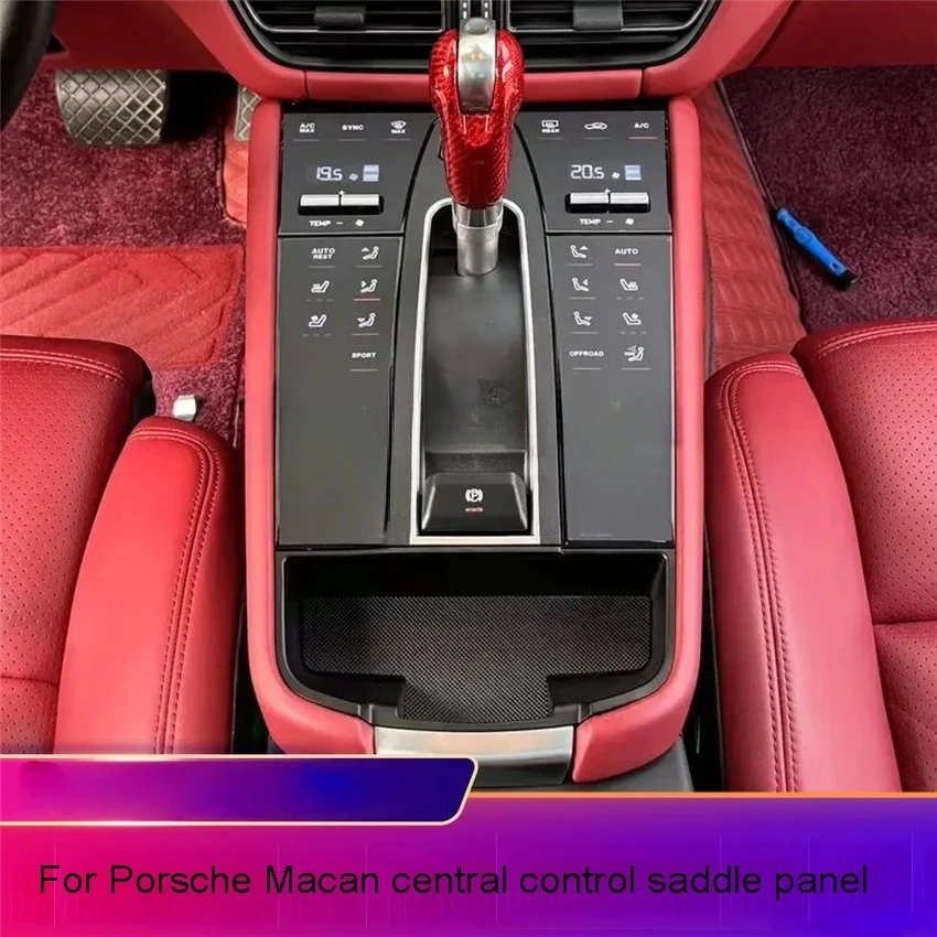 For Porsche Macan Cayenne Panamera Panami Central Control Front Touch Saddle Air Conditioning Panel