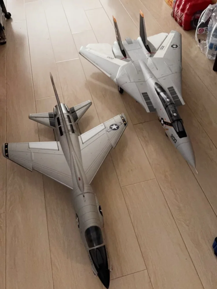 	   Xfly F-14 Tomcat مقاتلة طائرة نموذج التحكم عن بعد متغير الاجتياح الجناح المزدوج 40 مللي متر قناة الكهربائية الثابتة الجناح لعبة للهوايات