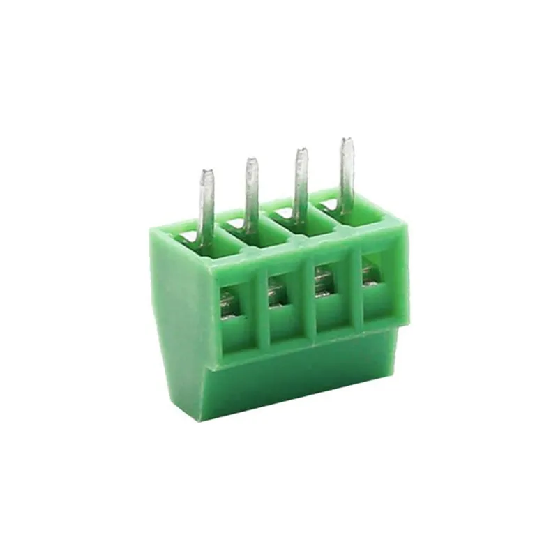 10pcs KF128 2.54mm Pitch PCB Connectors Mount Screw Terminal Blocks Connector for Wires 26 -18 AWG 2P 3P 4P 5P 6P 7P 8P 9P 10P