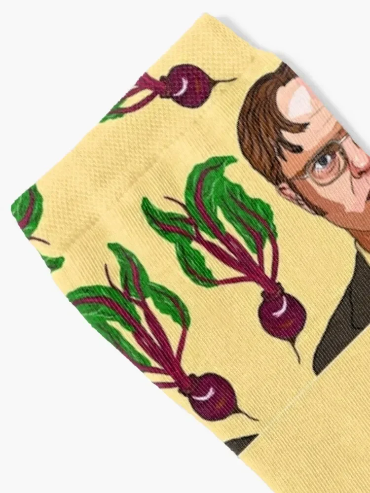 Dwight loves beets Socks cute funny gifts Man Socks Women's