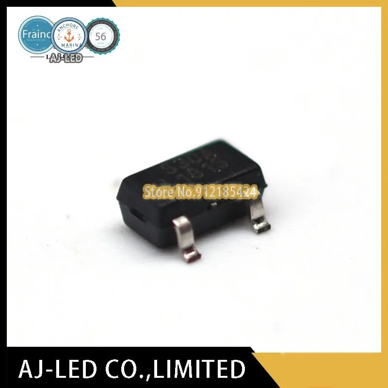 

10pcs/lot SS30AT Bipolar Latching Hall Effect Magnetic Position Sensor Hall Element SOT23