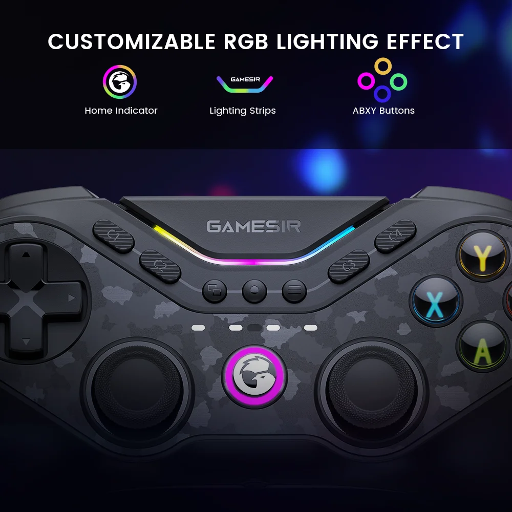 Nintendo Switch Pro Wireless Controller Gamepad for Switch Bluetooth NFC Function 6-Axis Gyro One Press Wake up RGB Light Effect