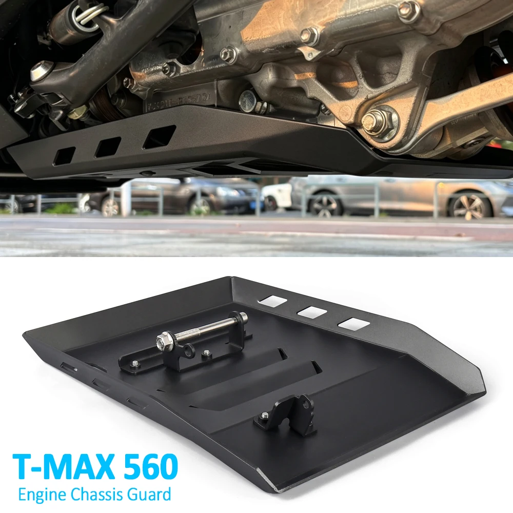 

Fit for Yamaha TMAX560 T-MAX TMAX 560 Tech Max 2025 2026 Lower Engine Guard Bottom Chassis Protection Cover Belly Pan Skid Plate