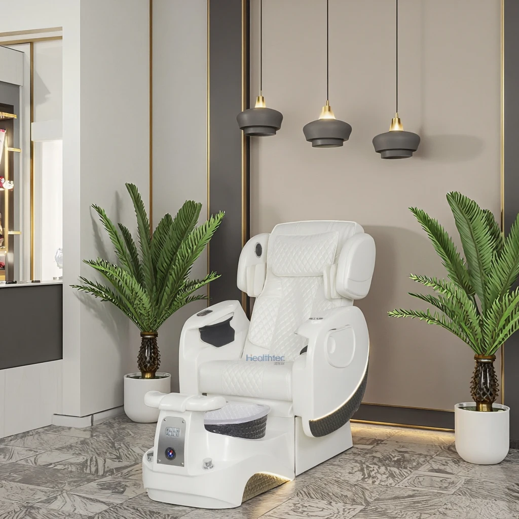 

Modern Style Salon Equipment Manicure Pedicure Spa Chair with Massage Function for Client