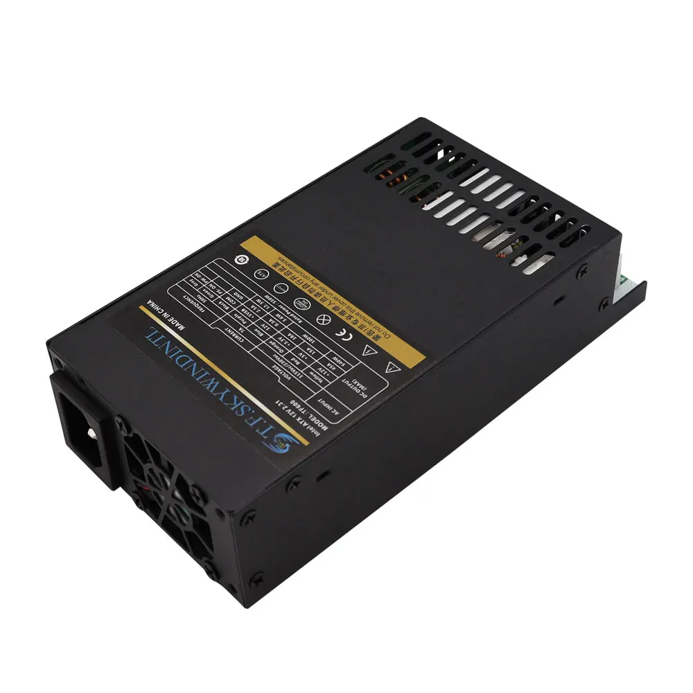 1U Computer Computer Power Supply Small PSU Flex-ATX rated 550W MAX 600W for ITX PC Full Modular Power Supply Small