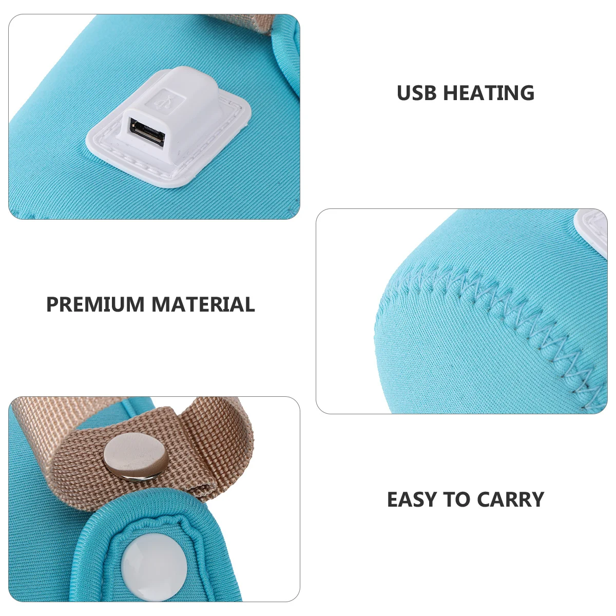 

портативный подогреватель молока, 1 шт., детская бутылочка, дорожная изолированная сумка, автомобильный подогреватель чашек с постоянной температурой для кормления младенцев