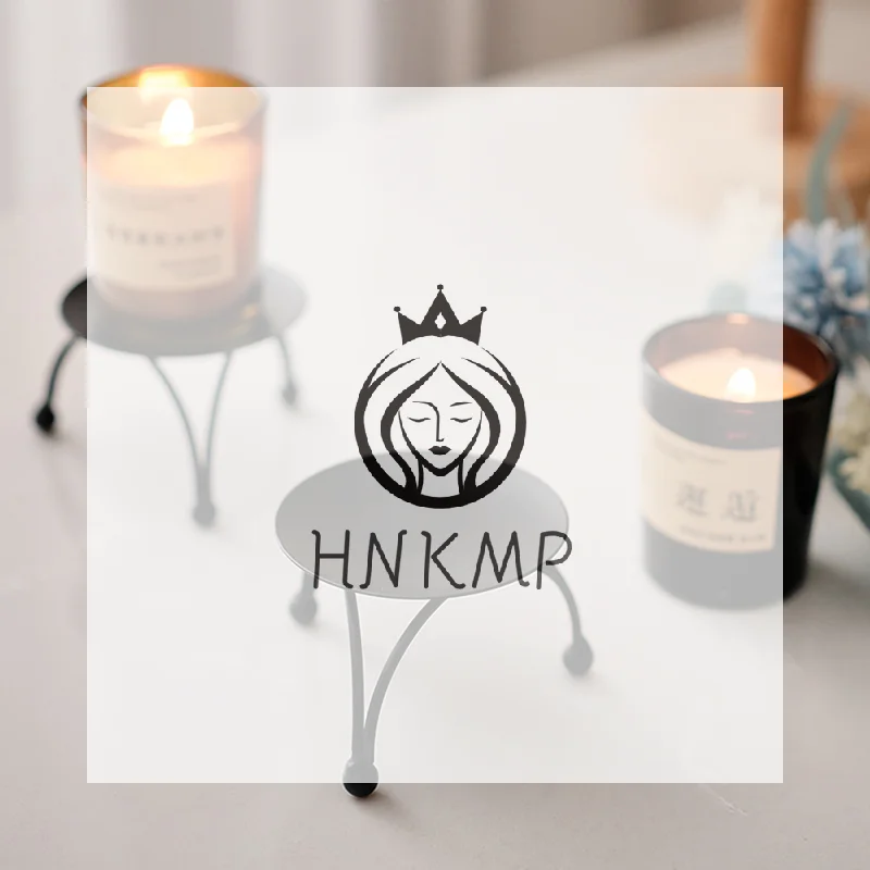 Minimalist Vintage Elegant Style Iron Candle Holders Candlestick Fashion Wedding Table Candle Stand Exquisite Candlestick Table