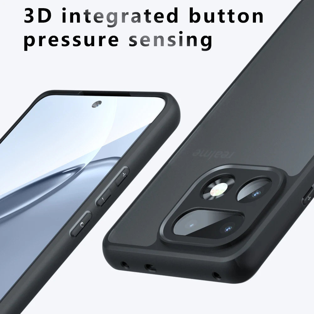 Skin Sensation Airbag Anti Drop Case Cover for Realme 16 Pro Mircropyle Back Case Cover Realme 16 Phone Fundas Realme 16 Pro+