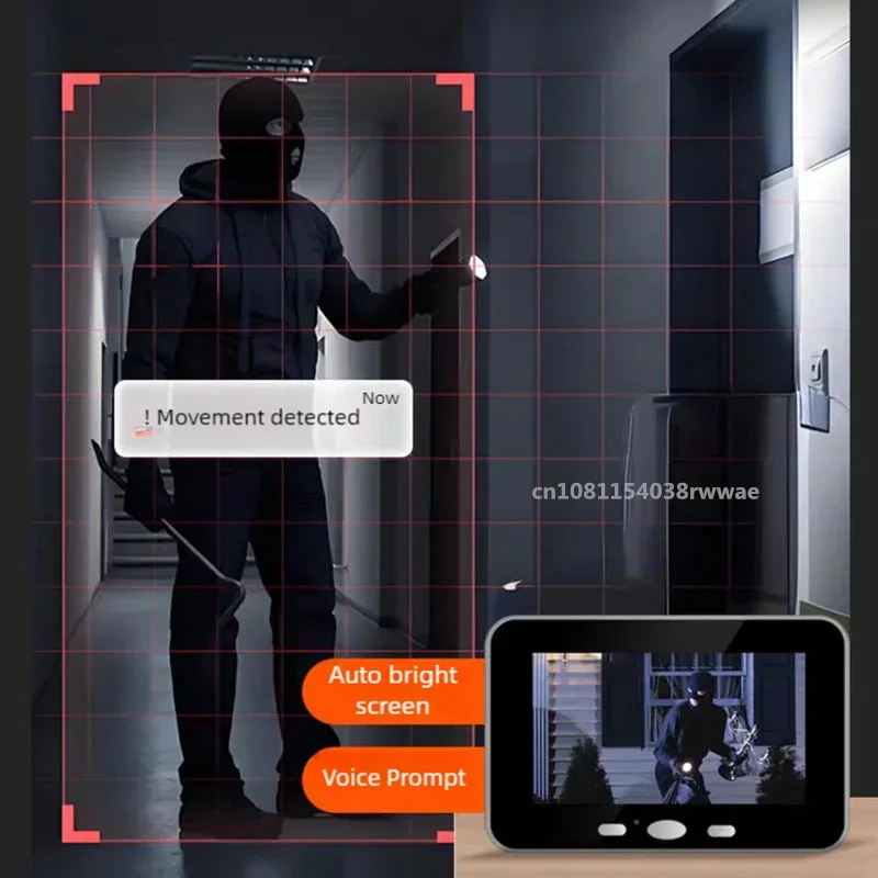 Yuezhe-timbre interkom Audio dua arah, terampil layar HD Visual, 5000mAh, inalbrico, IP65, interio Alarm