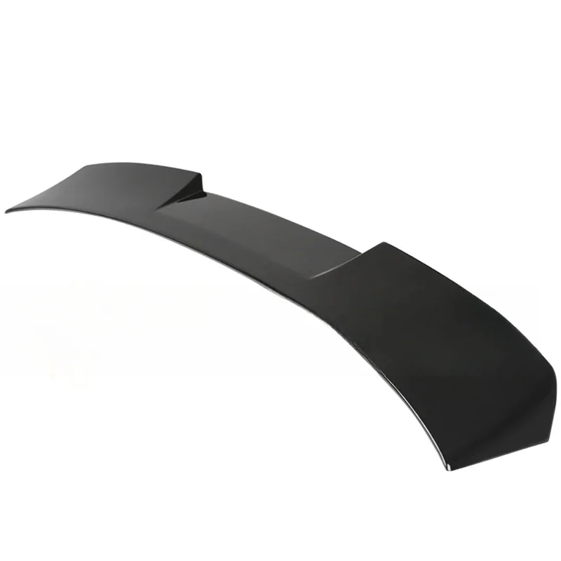 High Quality Black ABS Plastic Rear Roof Spoiler Wing Body Kit Auto Mod Parts 2