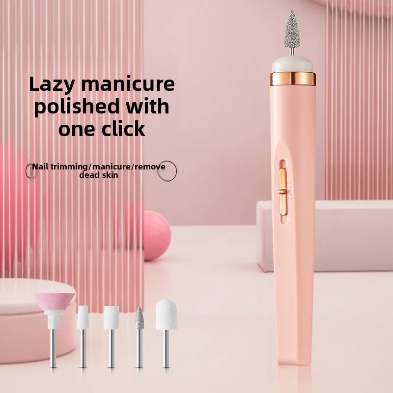 1Pcs Electric Nail Grinder Small Tools Nail Remover Nail Machine Portable Exfoliating Set Nail Grinder for Women