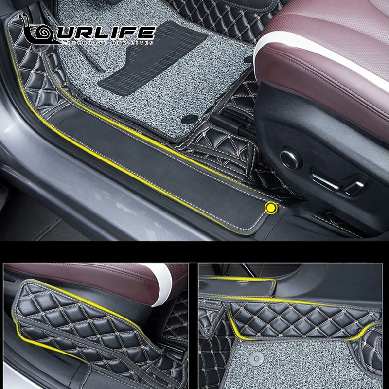 For Grand Koleos Geely Monjaro KX11 2024 2025 Accessories Specialized Floor Mats Car Mat Leather Waterproof Foot Mat Full Covers