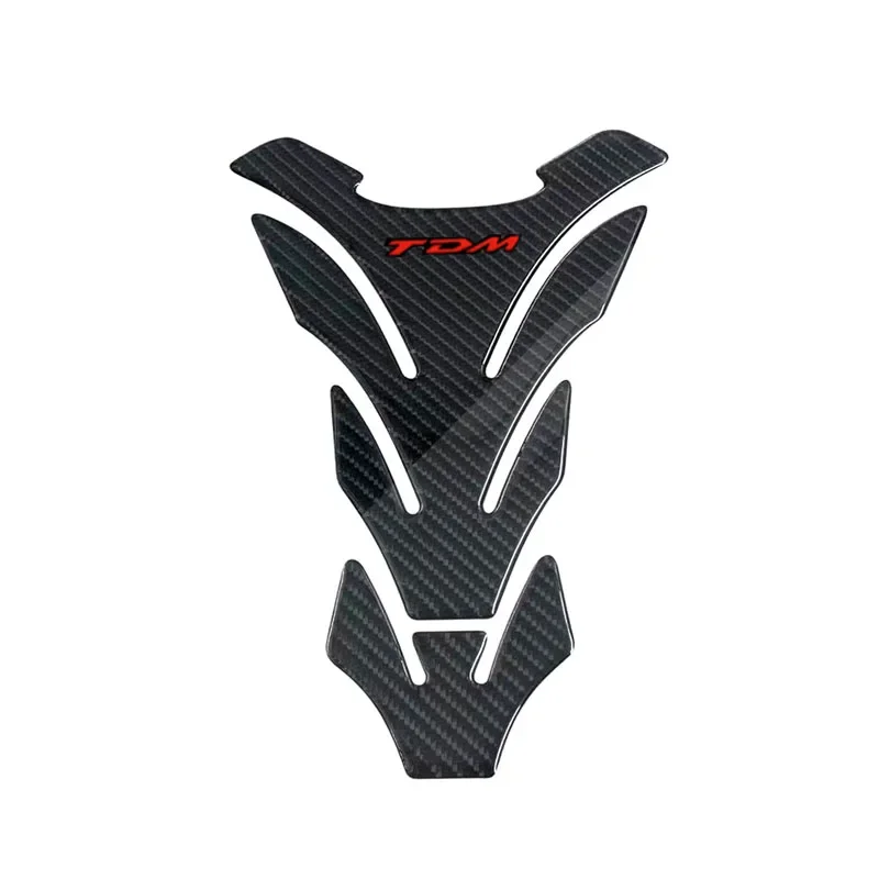 3D carbon fiber Motorcycle Tank Pad Protector Sticker Motocross Tankpad Case for TDM 900 TDM900