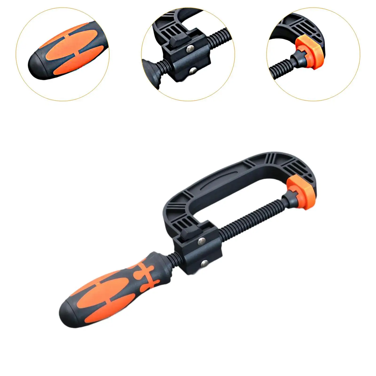 งานไม้ CLAMP Fixing HAND TOOL สวมใส่ง่ายและ Quick C คลิปตู้เครื่องมือสําหรับไม้หลอด DIY โลหะ