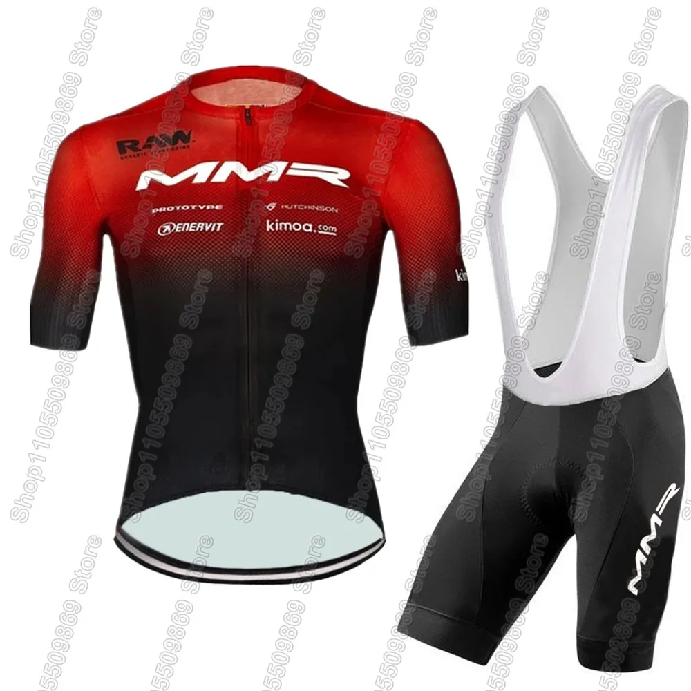 2026 MMR Team Cycling Jersey Set Summer Bicycle Espana Spain Clothing Kit Road Bike Shirts Suit Bicycle Bib Shorts MTB Maillot view 6