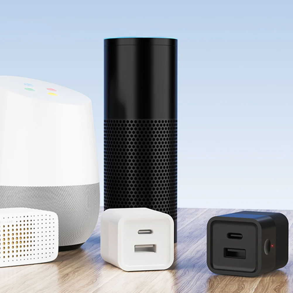 Adaptador USB tipo C com controle de voz, agendamento inteligente, compatível com Alexa e Google Home