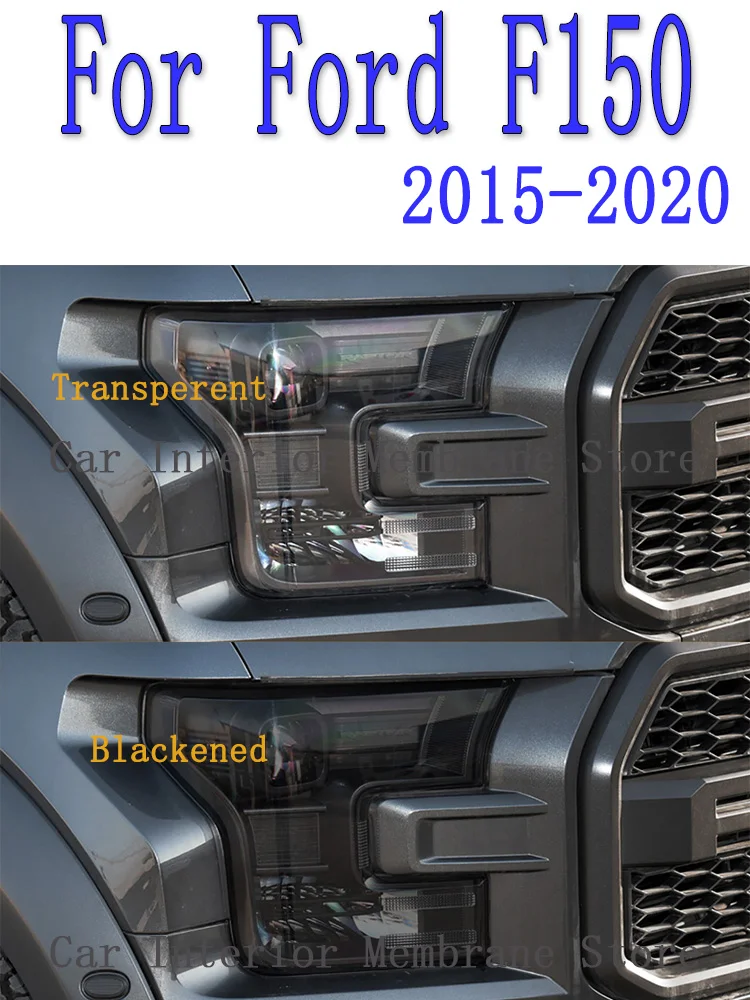 

Для Ford F150 2015-2020 Автомобильная внешняя фара Защита от царапин передняя лампа ТИНТ защитная Пленка чехол Аксессуары для ремонта