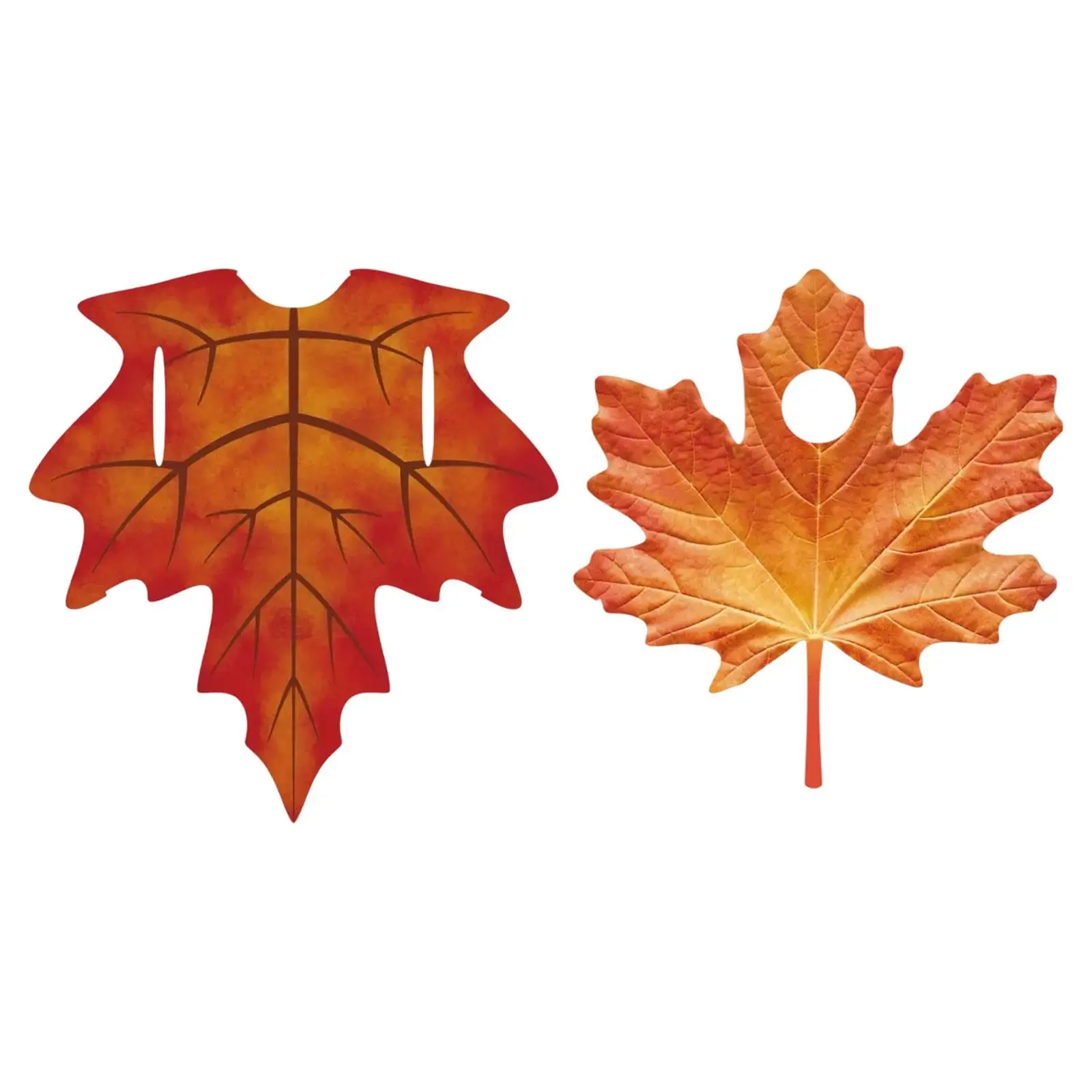 Acessórios adultos do traje da folha de bordo para a festa de dramatização do desempenho da fase