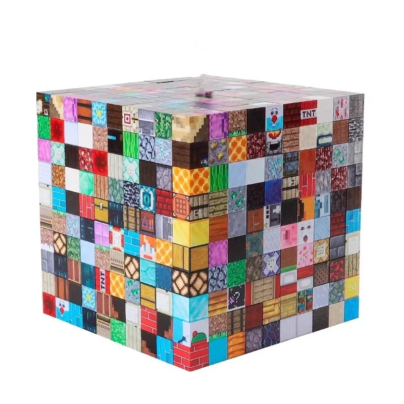 Bricolage blocs de Construction magnétiques jouets ensemble d'assemblage pour enfants blocs de Construction de jouets jeux de Construction de table jouet de Construction magnétique